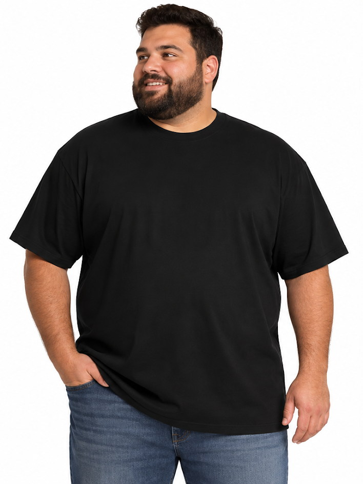 Big size t-shirt wholesale