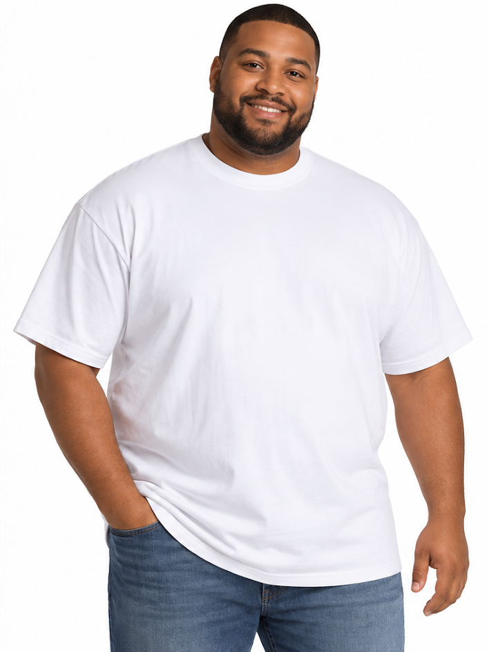 Big size t-shirt wholesale