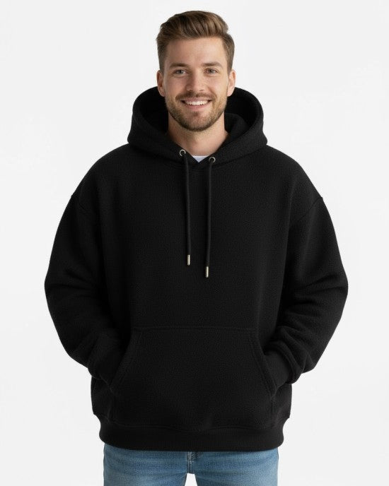Wholesale big man hooded pullover sweatshirts
