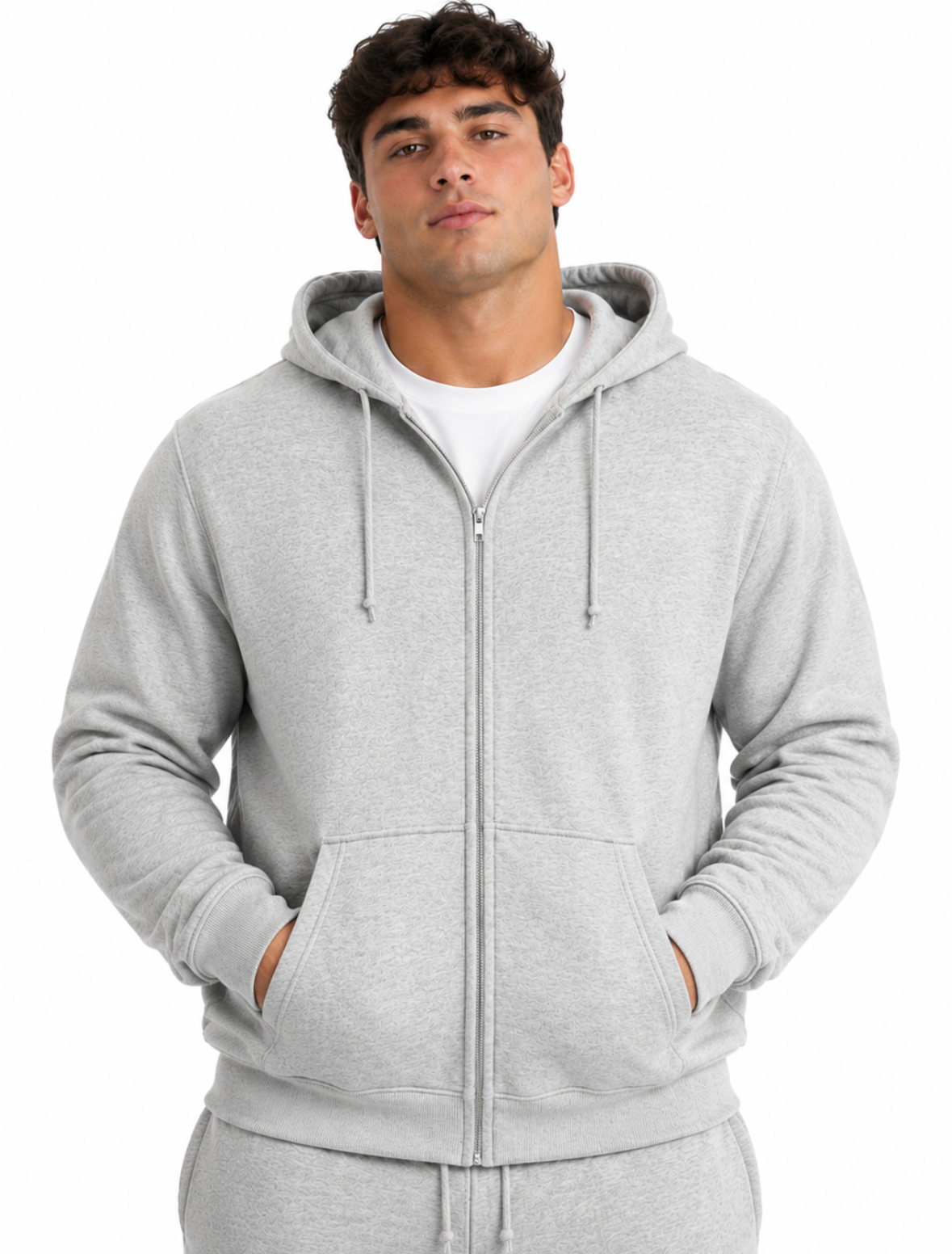 Big Man Zip-Up Sweatshirt