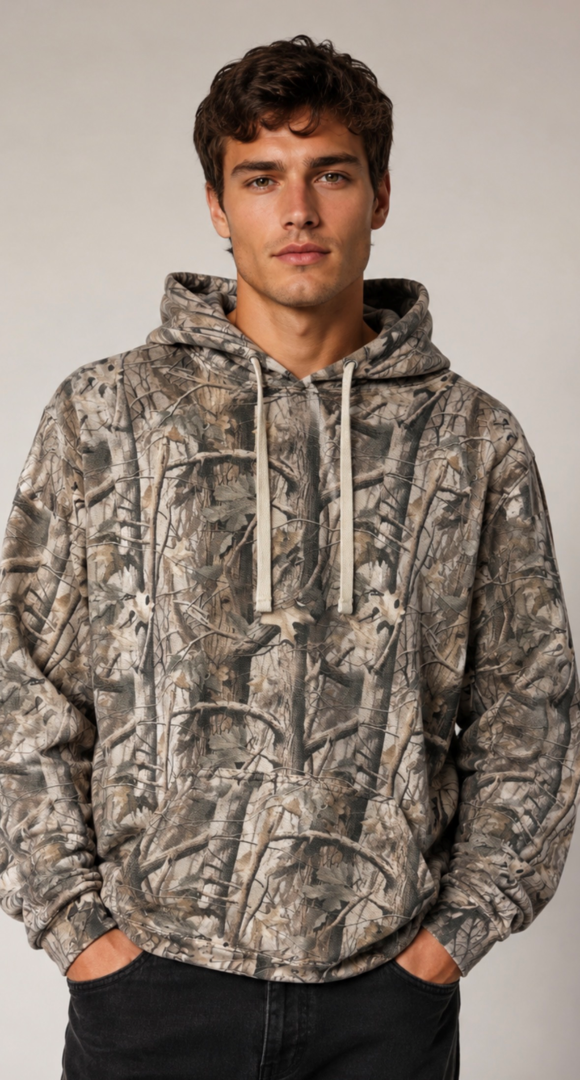 Adult camopuflage hoodie 4071C-2