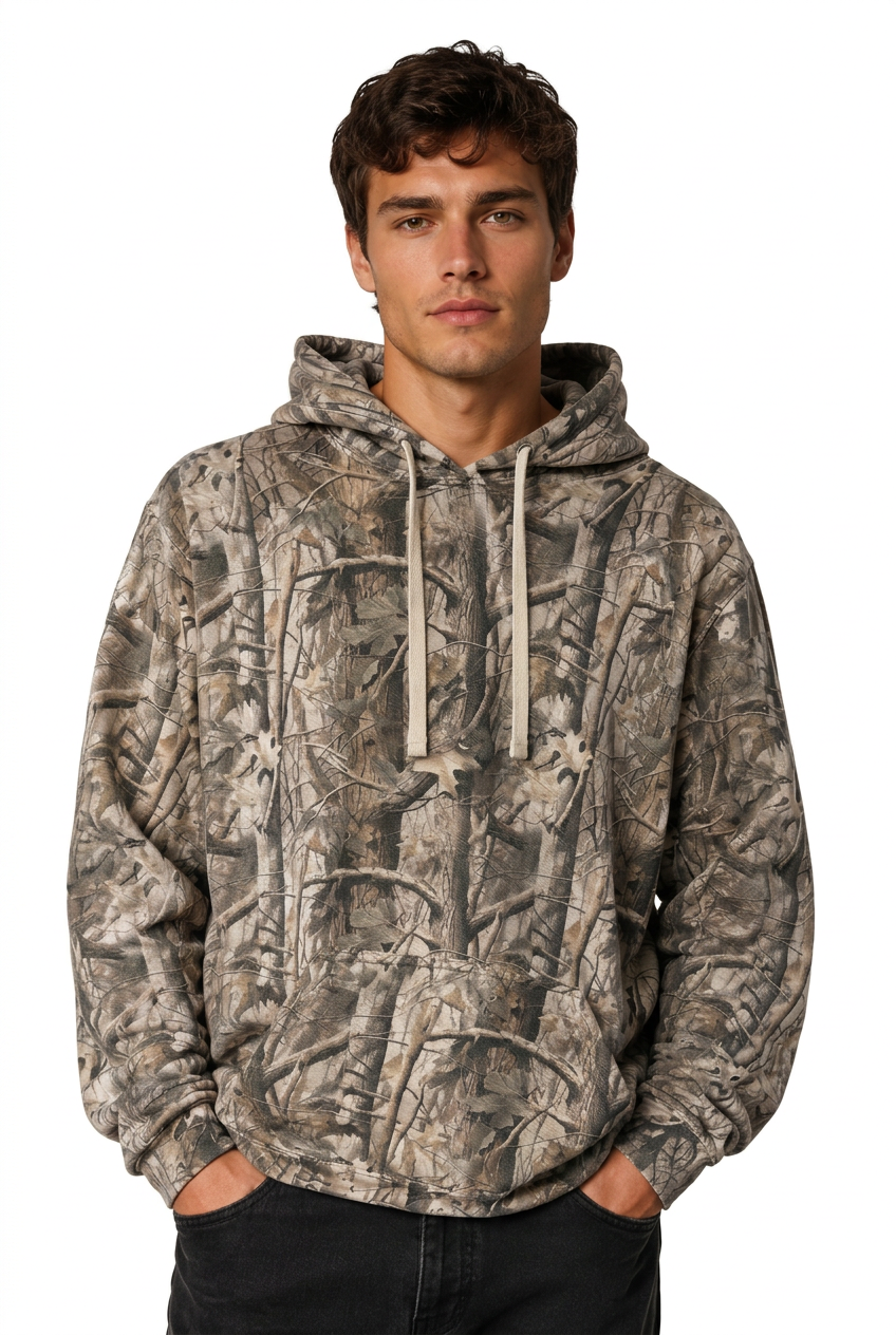 Adult Camouflage Hoodie (Style 4071C-2)