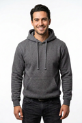 Adult Charcoal Hoodie (Style 4071B)