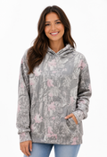 Adult camouflage hooded pullover sweatshirt