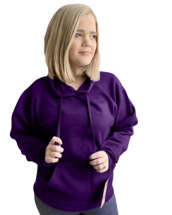 4071B Deep Purple pullover hoodies 24 pc $7.50/pc