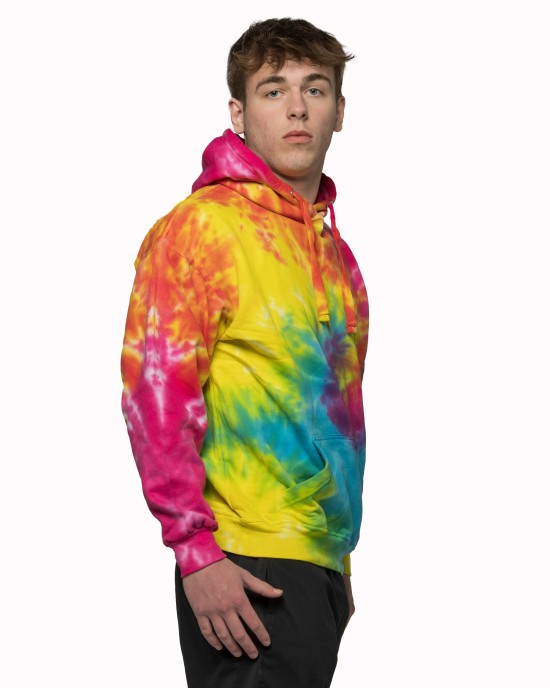 Adult Rainbow Splash Tie Dye Sweatshirt - 24 Piece Pre-Pack | $10.00 per piece